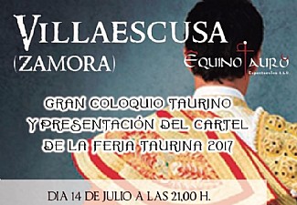 Presentacin Cartel Toros 2017 COLOQUIO TAURINO