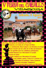 V FERIA DEL CABALLO VILLAESCUSA